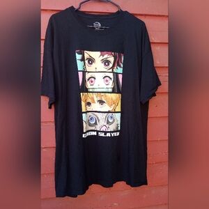 Like New Demon Slayer Anime T-shirt Mens 2X